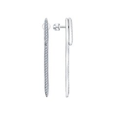 Серьги из серебра Golden Eagle 94022088, фианит