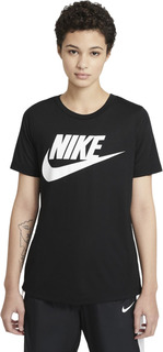 Футболка женская Nike W Nsw Essntl Tee Hbr Nfs черная L