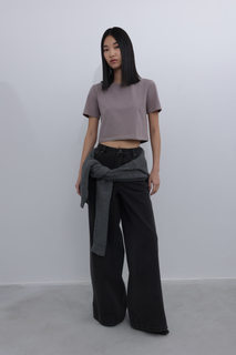 Топ женский Incity 1.1.1.24.01.03.01911 серый S