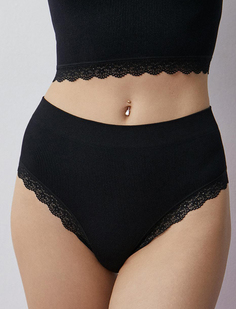 Трусы женские Minimi 101464-10 черные S/M