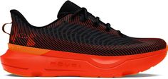 Кроссовки унисекс Under Armour U Infinite Pro Fire & Ice черные M6 US; W7.5 US