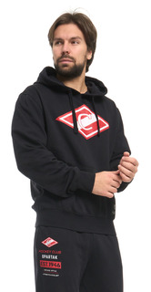 Худи мужское Atributika&Club Спартак 50241 черное 2XL