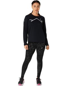 Тайтсы женские Asics 2012C863-001 черные L