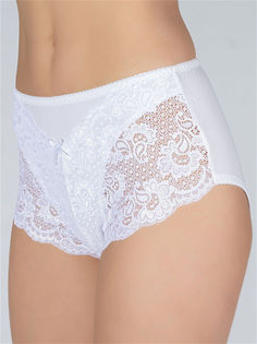 Трусы женские Jadea 34690-10 белые 3XL