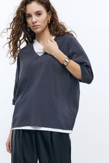 Футболка женская Baon B1924058 серая 2XL