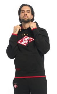 Худи мужское Atributika&Club ФК Спартак 110900 черное 3XL