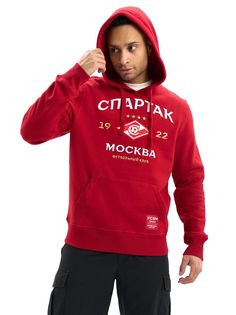 Худи мужское Atributika&Club ФК Спартак 100840 красное S