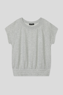 Футболка женская Emporio Armani 164840 4R276 серая L/XL