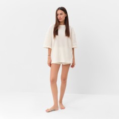 Шорты домашние женские KAFTAN 7529613 белые 42 RU