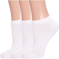 Комплект носков женских Hobby Line 3-Нжу523 белых 36-39 3 пары