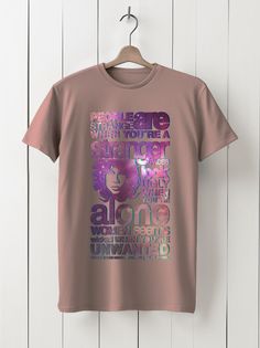 Футболка унисекс HYPNOTICA Музыка The Door - 233 розовая 3XL