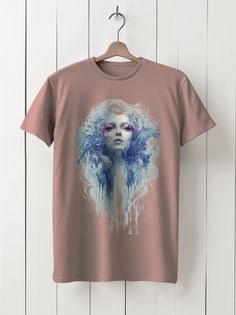 Футболка унисекс HYPNOTICA Девушка - 941 розовая 2XS