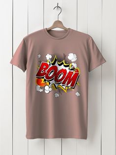 Футболка унисекс HYPNOTICA Boom - 943 розовая 3XS