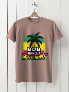 Футболка унисекс HYPNOTICA Музыка Bob Marley - 234 розовая 3XS