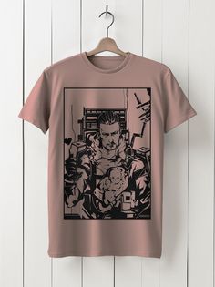 Футболка унисекс HYPNOTICA Игра death stranding - 163 розовая 3XL