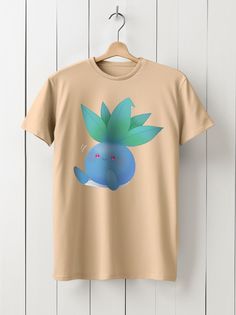 Футболка унисекс HYPNOTICA Аниме Pokemon - 973 бежевая 2XL