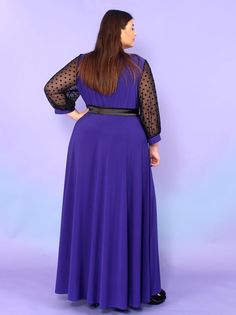 Платье женское Magesty П-Арабелла фиолетовое 68-70 RU
