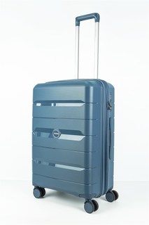 Чемодан унисекс Sweetbags DOT синий, 65х42х28 см