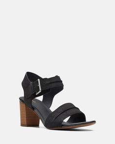 Босоножки женские Clarks 26172359 черные 43 EU