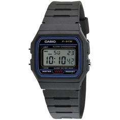 Наручные часы мужские Casio F-91W-1D черные