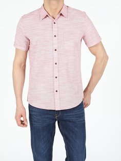 Рубашка мужская Colins CL1053964_Q1.V1 розовая S Colins