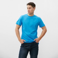 Футболка мужская ATA collection 10185249 бирюзовая 56 RU