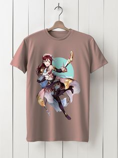 Футболка унисекс HYPNOTICA Аниме Love Live! Sunshine - 952 розовая M