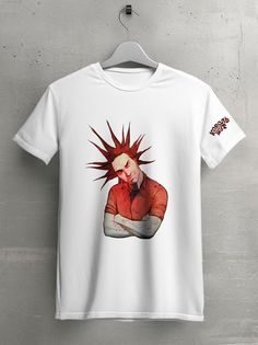 Футболка унисекс HYPNOTICA Музыка Король и Шут - 196 белая 3XS