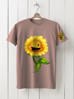 Футболка унисекс HYPNOTICA Игры plants vs zombies - 23 розовая 3XL
