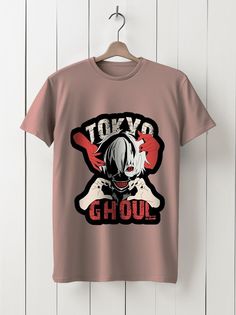 Футболка унисекс HYPNOTICA аниме - 40010 розовая 3XL