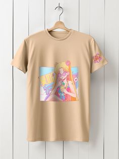 Футболка унисекс HYPNOTICA Sailor Moon Crystal - 170 бежевая L