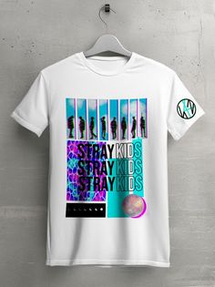 Футболка унисекс HYPNOTICA Музыка Stray Kids белая XS