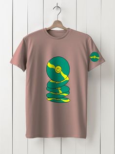 Футболка унисекс HYPNOTICA Абстракция - 102 розовая 3XL