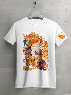 Футболка унисекс HYPNOTICA Аниме Pokemon -54 белая M