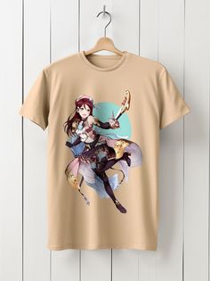 Футболка унисекс HYPNOTICA Аниме Love Live! Sunshine - 952 бежевая S