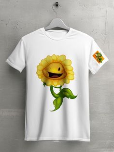 Футболка унисекс HYPNOTICA Игры plants vs zombies белая XS