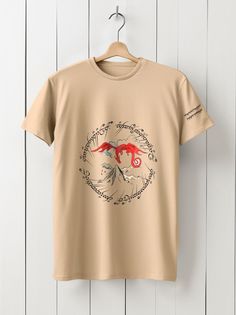 Футболка унисекс HYPNOTICA Кино Властелин колец - 232 бежевая 2XL