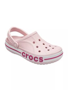 Сабо унисекс Crocs Bayaband розовые 40 RU