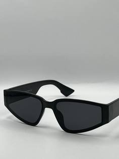 Солнцезащитные очки женские SunGold Кошка-4 черные