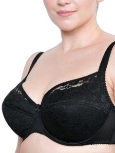 Бюстгальтер женский Michelle 17757 черный 80C