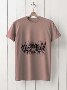Футболка унисекс HYPNOTICA аниме - 40103 розовая 2XL
