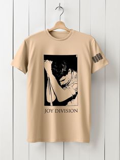 Футболка унисекс HYPNOTICA Joy Division - 240 бежевая 2XL