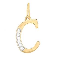 Подвеска из золота Golden Eagle 5736, фианит