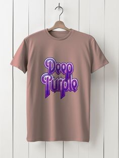 Футболка унисекс HYPNOTICA Музыка Deep Purple - 250 розовая XL