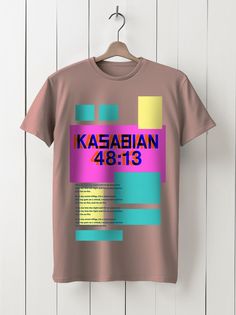 Футболка унисекс HYPNOTICA Музыка Kasabian - 245 розовая S