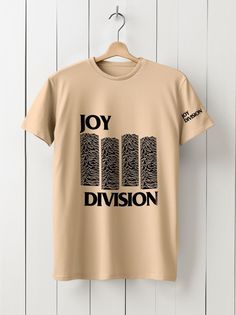 Футболка унисекс HYPNOTICA Joy Division - 192 бежевая L