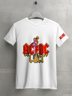 Футболка унисекс HYPNOTICA Музыка ac dc белая 3XS