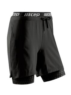 Cпортивные шорты женские CEP C48W-5 черные XL
