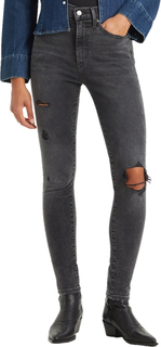 Джинсы женские Levis Women Mile High Super Skinny Jeans черные 26/30 Levis®