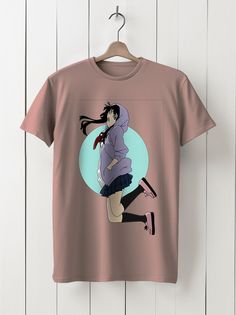 Футболка унисекс HYPNOTICA Аниме k-on - 994 розовая M
